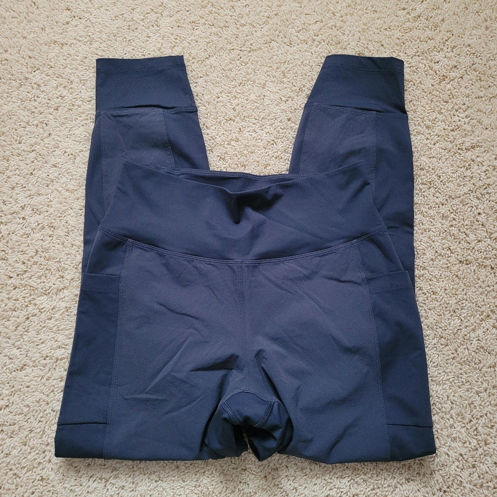 REI Co-op Women's Trailmade Tights In Blue Nights Hiking Tights M Outdoor - Picture 3 of 12